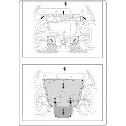 Scut motor Ford Mondeo (dupa 2015-)